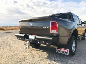 Dodge 2500 Bumper - Rear - Road Armor - Vaquero - Tex Blk - `10-`18